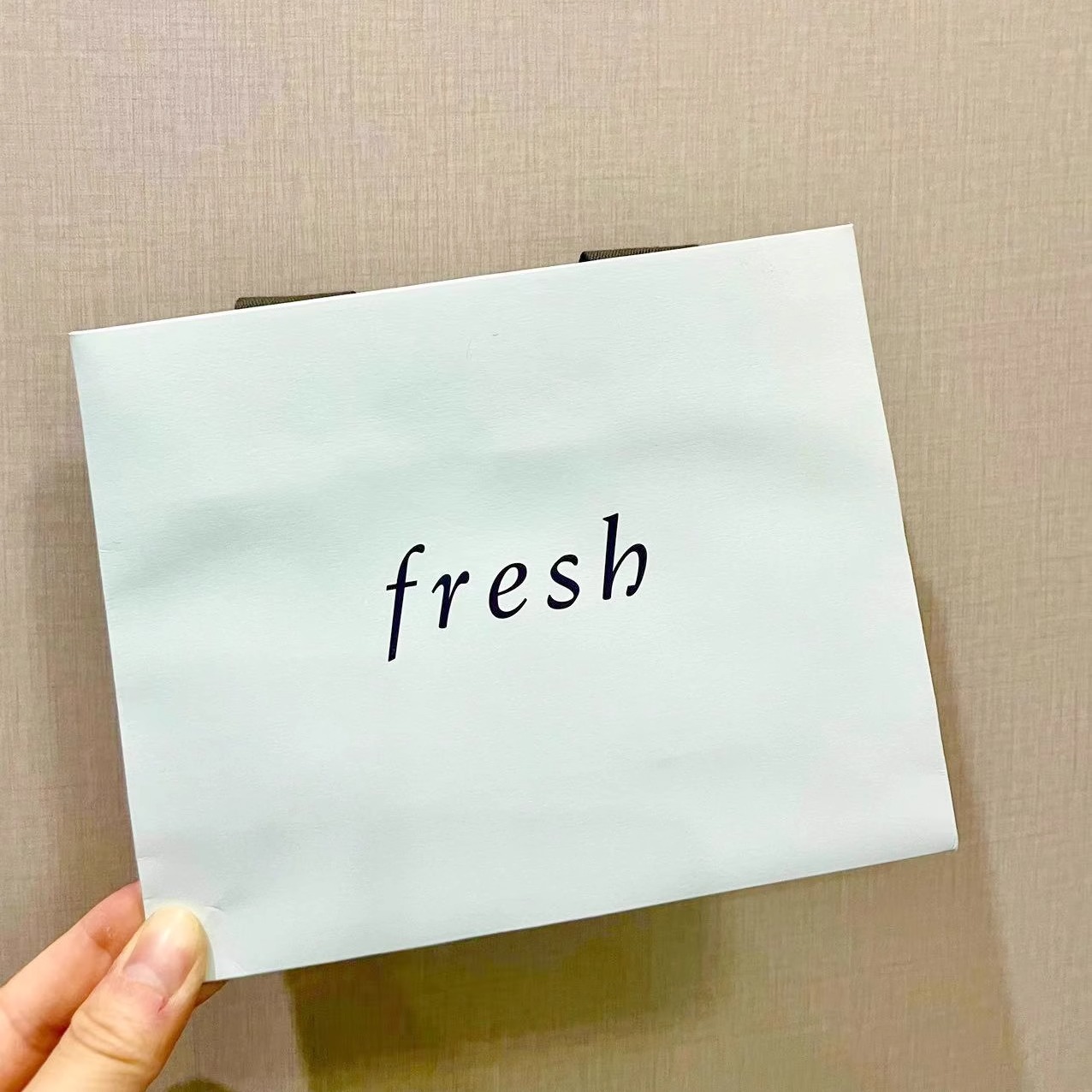 正品 国内专柜Fresh馥蕾诗护肤品手拎袋礼品袋包装袋空纸袋中小号