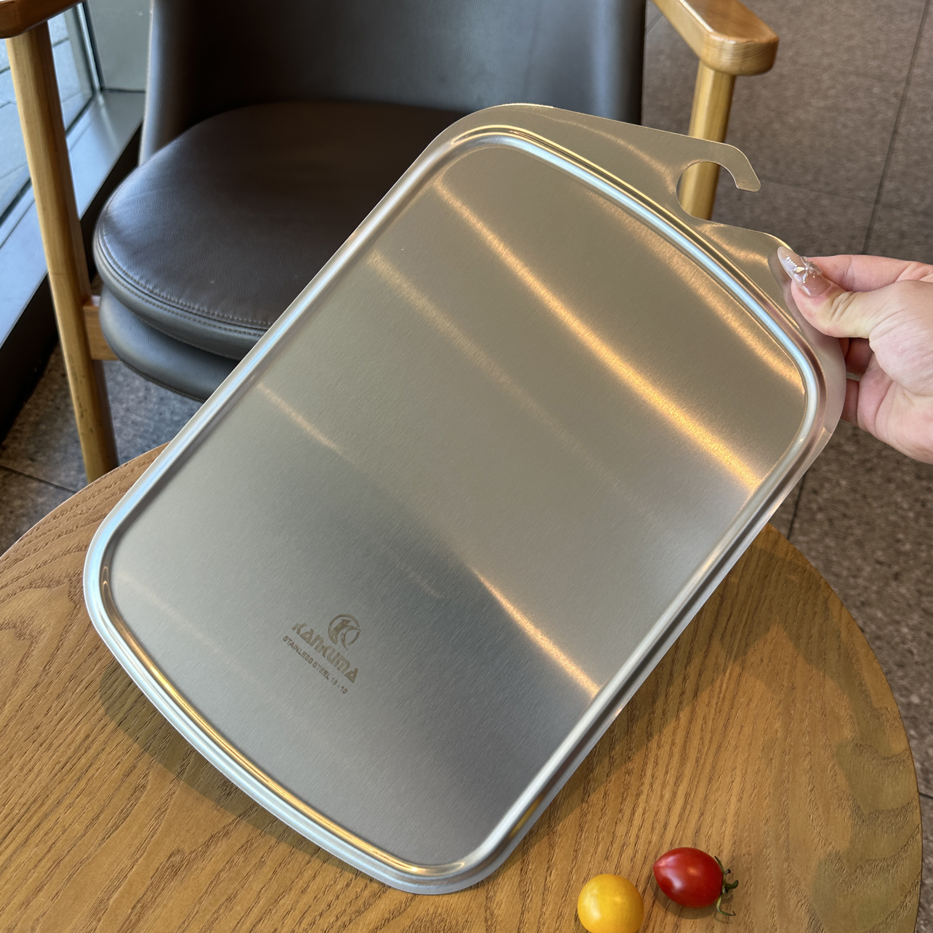 KANKUMA304不锈钢菜板切菜板304家用抗菌防霉切水果双面砧板辅食,厨房/烹饪用具,砧板/菜板,淘宝优惠券,粉丝福利购,淘宝优惠卷