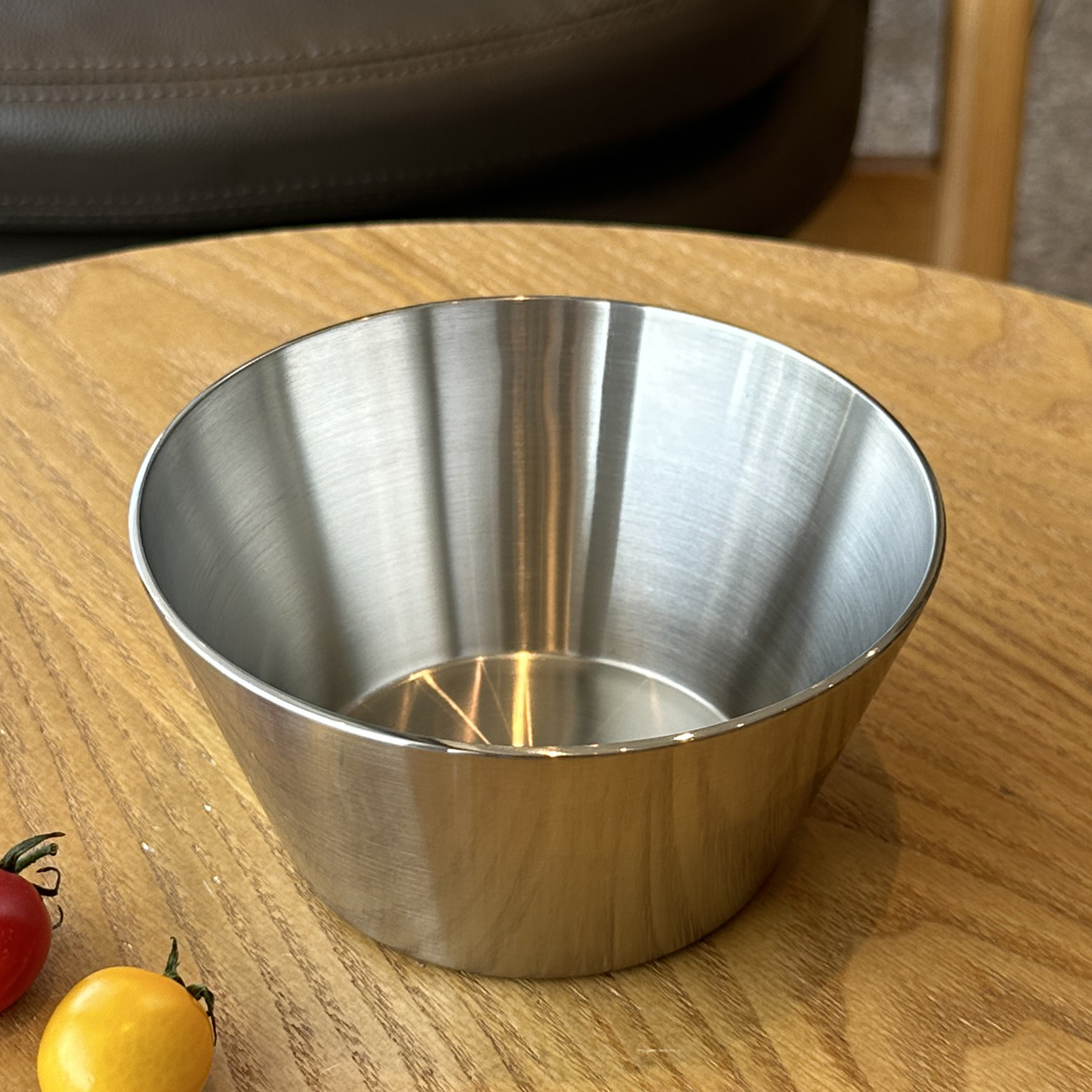 小怪兽18/10不锈钢锥形沙拉碗