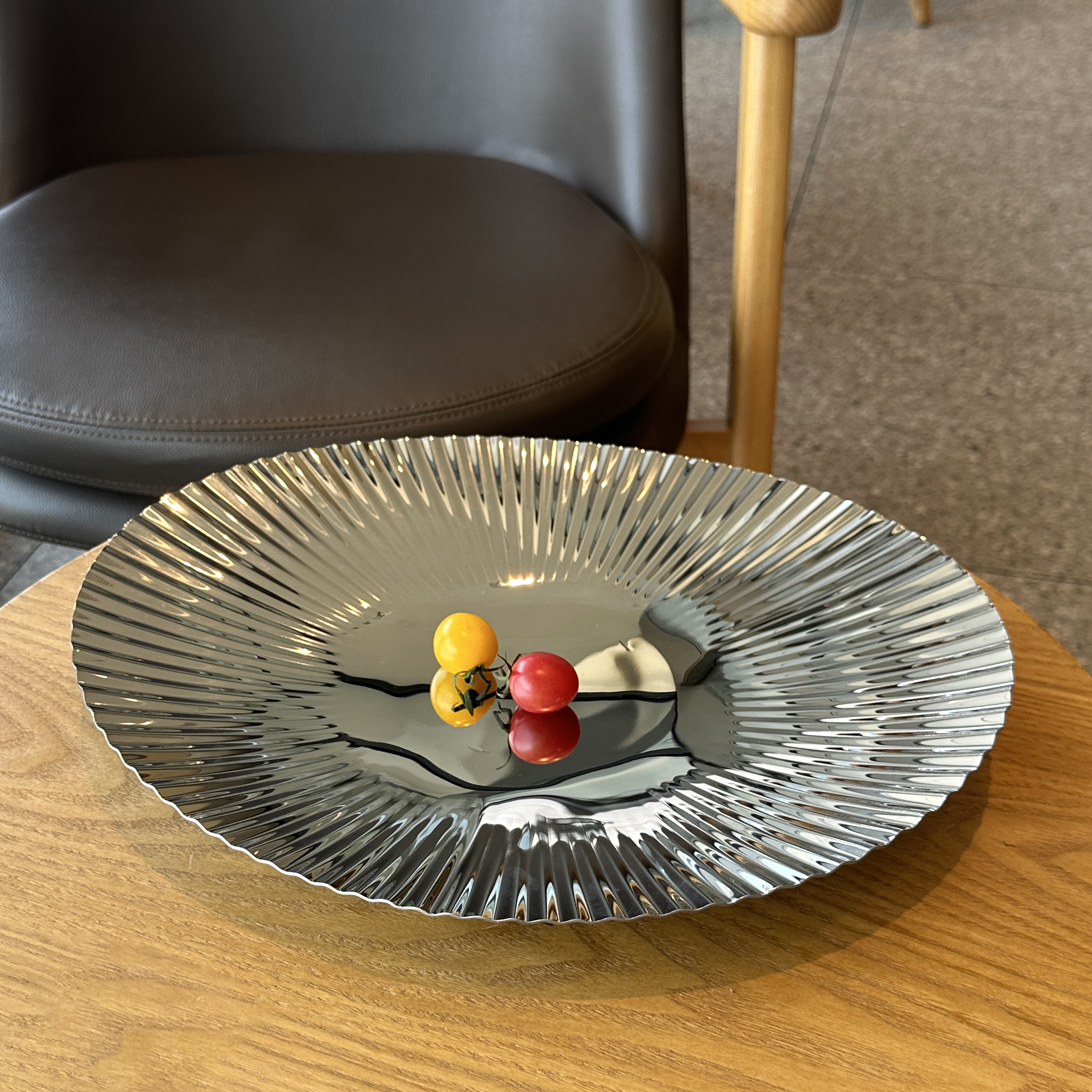 Chockmen现代轻奢304不锈钢果盘