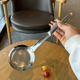 【少吃油 防三高】304漏勺撇油筛油漏油捞豆浆隔油捞撇浮沫打莫勺