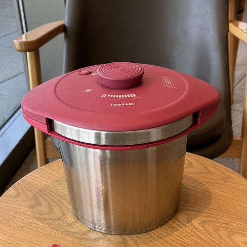 凌丰盖乐食304不锈钢高压锅6L