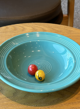 TUXTON正品多巴胺碗盘家用ins酷彩釉下彩陶瓷牛排蛋糕沙拉意面盘