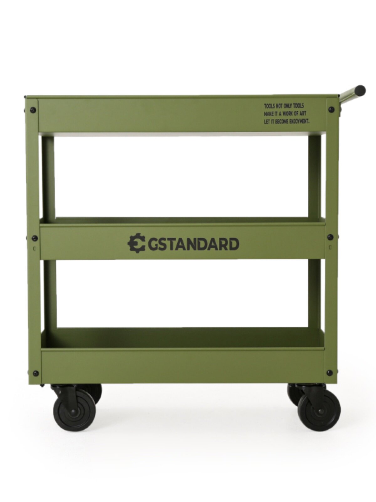 Gstandard light luxury ins wind кафе-бар зеленое растение цветочный магазин бытовая съемная тележка для хранения вещей Изображение 1