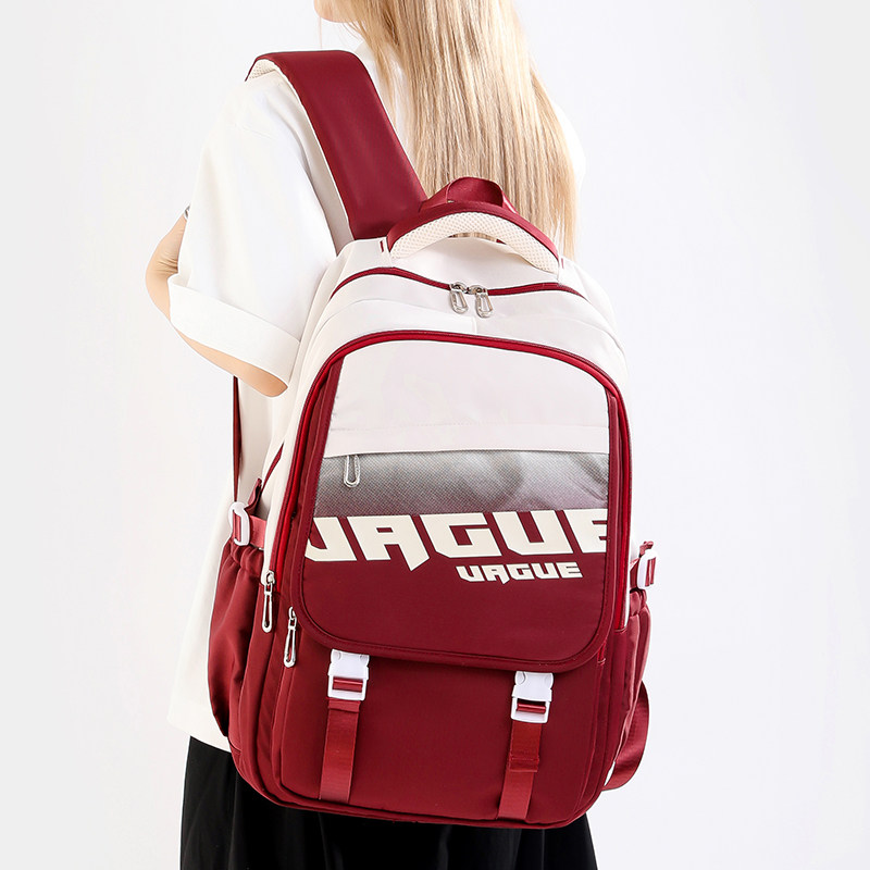书包初中女生大容量高中学生背包2026新款小学生高颜值小众双肩包