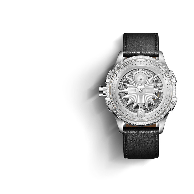 sniica史尼嘉太阳之子男士全自动纯机械手表正品腕表镂空防水手表