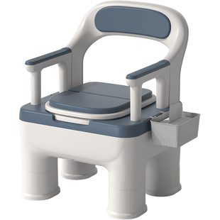 老人马桶坐便器家用可移动便携残疾老年人孕妇病人室内扶手座便椅
