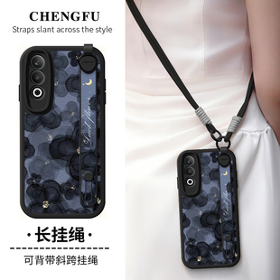 适用oppofindx9手机壳findx8s新款 x7Ultra山茶花find防摔x6斜挎挂绳x5pro背带K12腕带k11x女k10外壳K9S套oppo