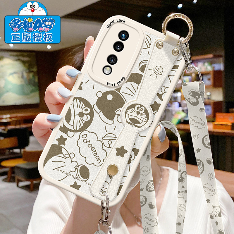 适用荣耀70手机壳300防摔90华为50SE背带X60i斜挎X1