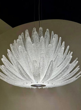 意大利Agave现代轻奢客厅水晶吊灯个性别墅卧室餐厅书房高级吊灯