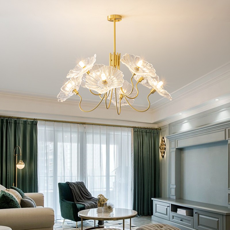 客厅卧室餐厅美式北欧吊灯