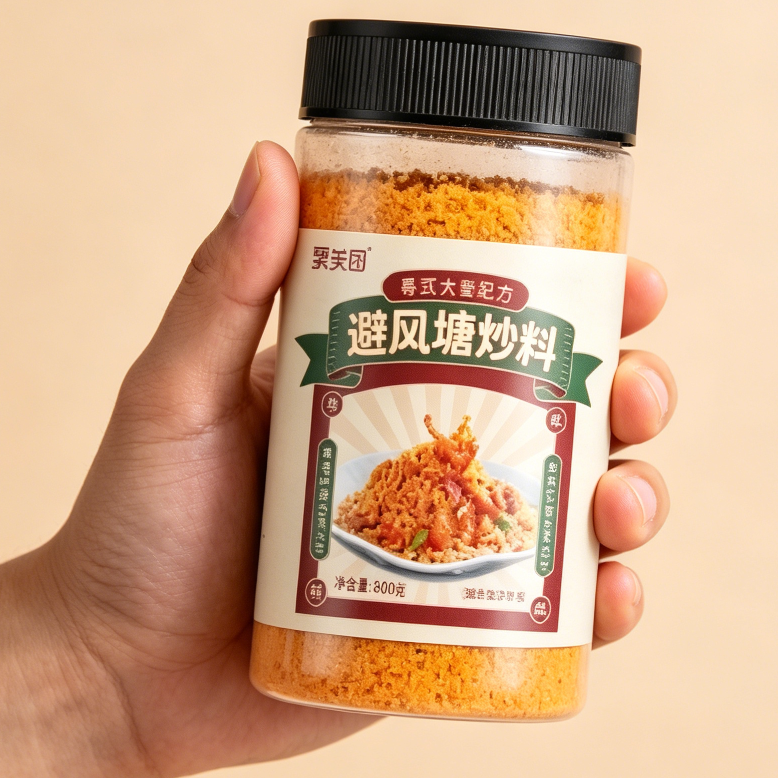 聚美厨避风塘炒料粤式炒虾炒蟹调味料蒜香面包糠香酥脆炸粉