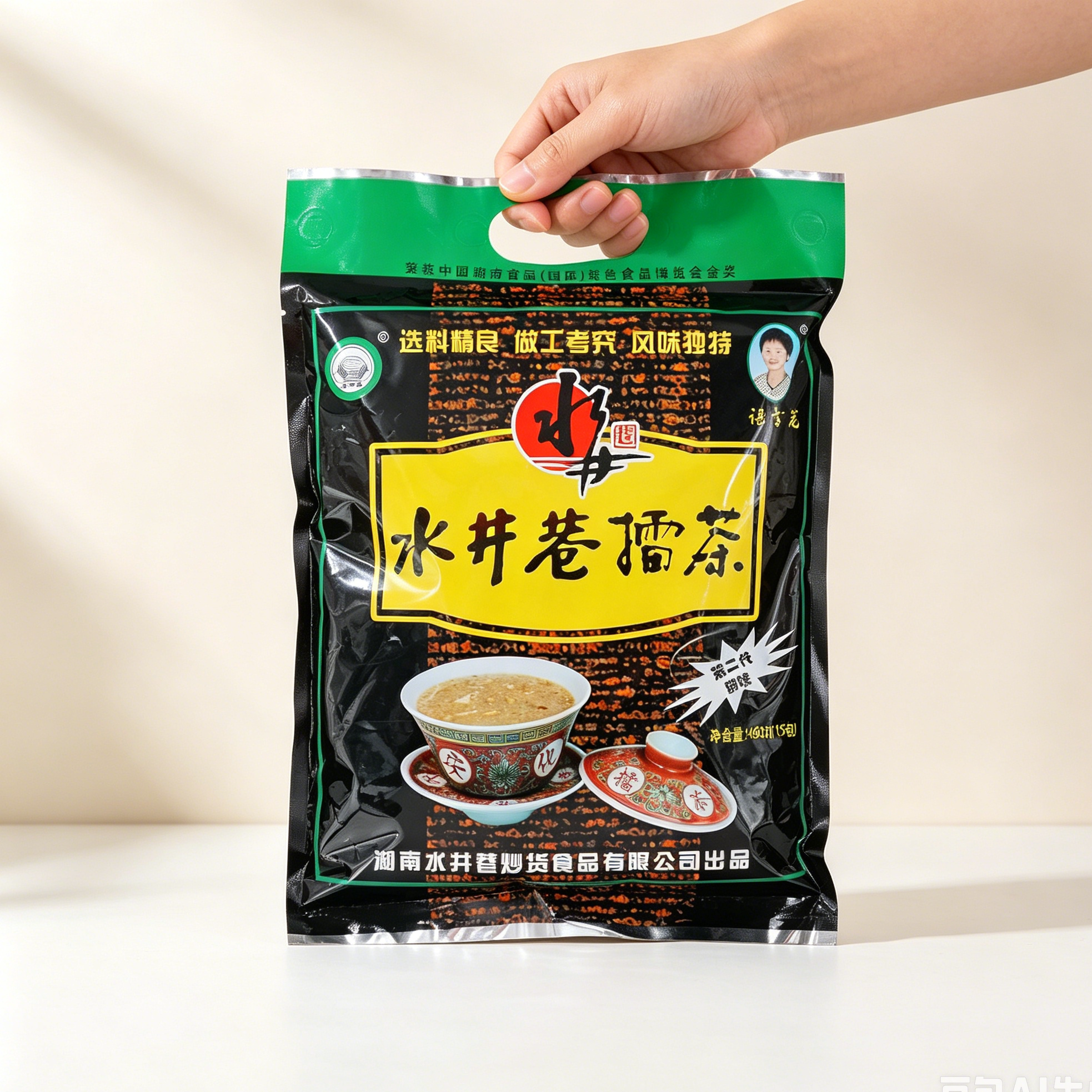 益阳安化擂茶450g湖南特产咸味擂茶粉早餐冲饮品五谷杂粮