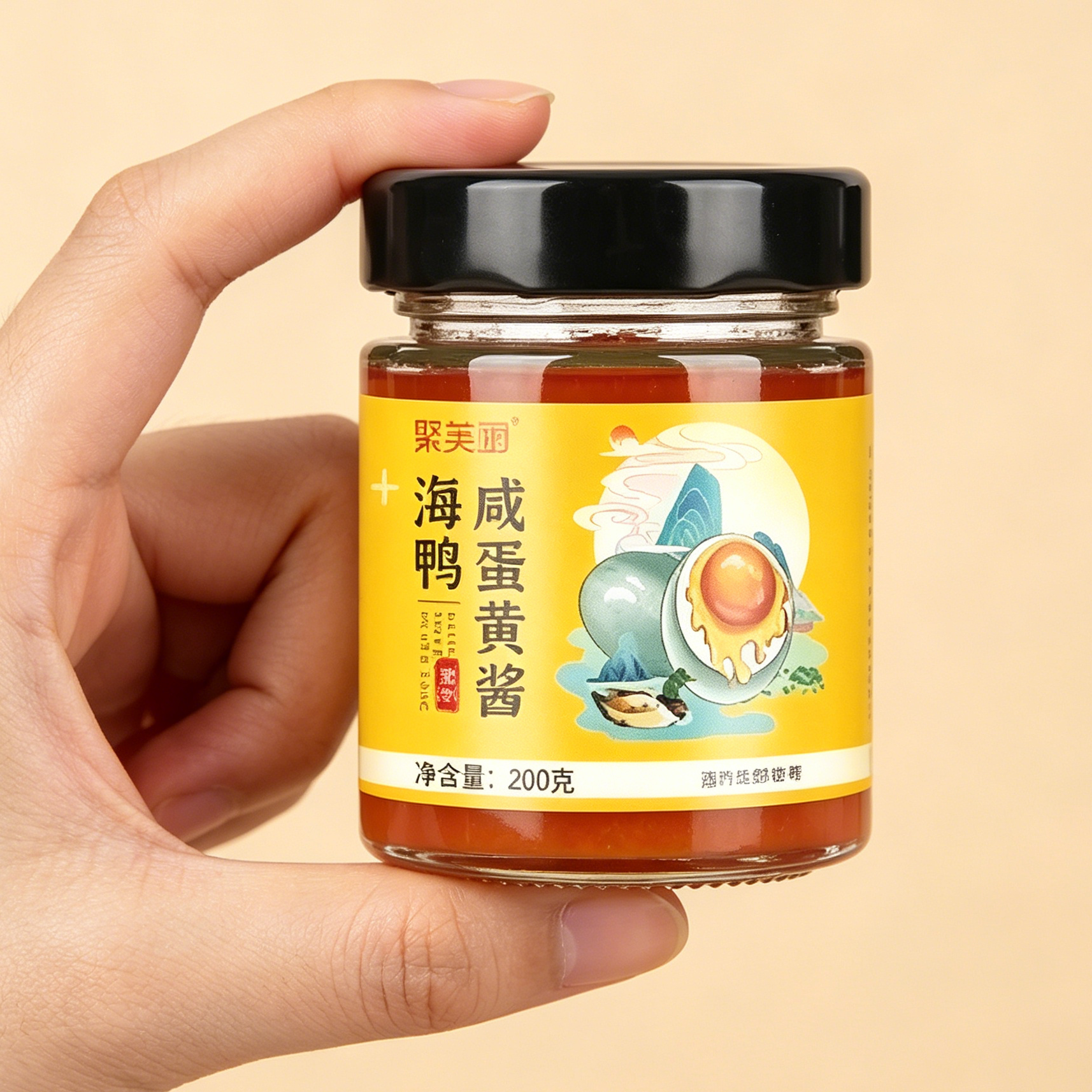 【大瓶才这个价？】咸蛋黄酱200g