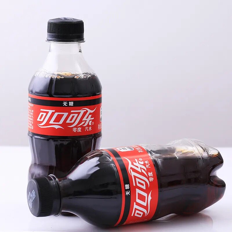 零度可口可乐300ml*12【瓶】整箱装汽水碳酸饮料夏季饮品小瓶