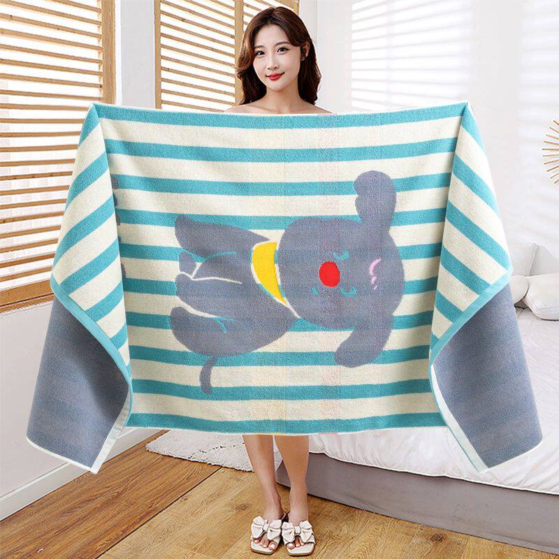 浴巾纯棉吸水家用女大人