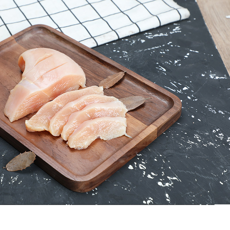 金牧去皮鸡胸肉新鲜冷冻鸡脯肉精品健身代餐国产鸡放心买单冻大胸