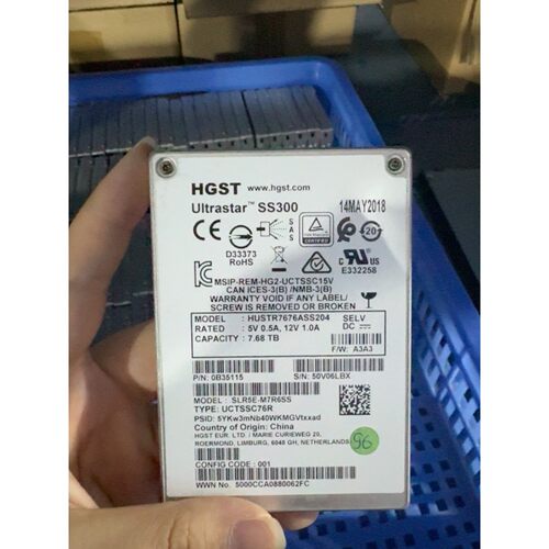 客服在线:HGST 0B35115 SLR5E-M7R6SS SS30【议价】