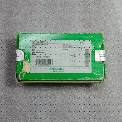 全新施耐德 STBNIB2212 网口接口模块，实物拍摄，全