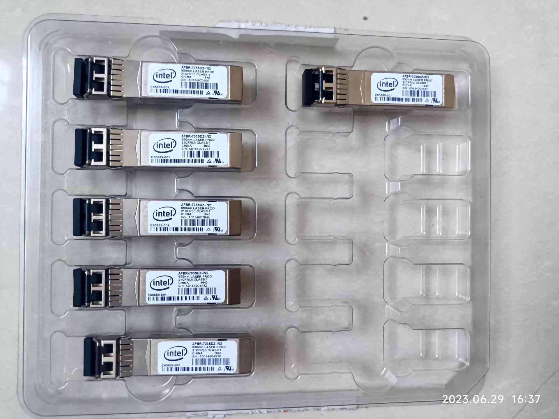 详询议价intel光模块 850nm AFBR-703SDZ-IN2