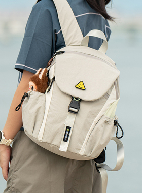 ACROSS双肩包女旅游轻便高颜值书包小型防水大学生轻户外背包电脑