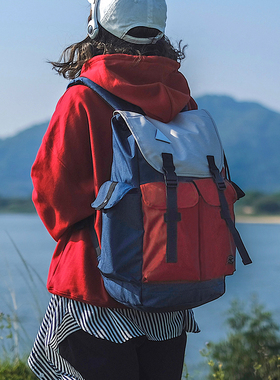 ACROSS双肩包男户外旅行背包机能大容量通勤电脑包运动防水书包女