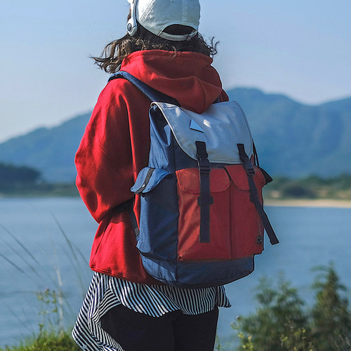 ACROSS旅行双肩包男户外防水背包