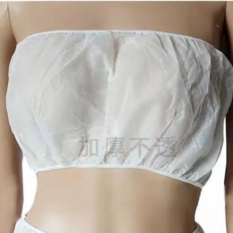 一次性内衣文胸女美容院SPA养生馆按摩汗蒸桑拿旅行无菌免洗无纺
