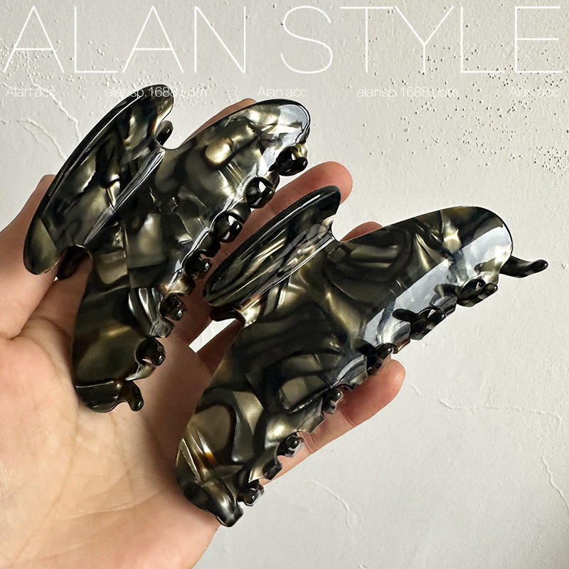 阿斓韩式ins风抓夹复古高质感古铜棕贝壳花色大号发抓夹盘发鲨鱼,饰品/流行首饰/时尚饰品新,发饰,淘宝优惠券,粉丝福利购,淘宝优惠卷