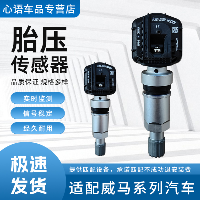 适用威马系列胎压传感器E.5 EX5-Z EX6 W6汽车轮胎胎压监测传感器
