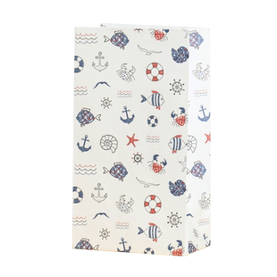 森系打包袋卡通图纸袋节日礼物礼品袋牛皮纸袋糖果袋收纳点心打包