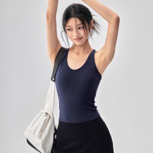 LULU VURU美背瑜伽服背心女防震跑步内衣显瘦普拉提运动健身上衣