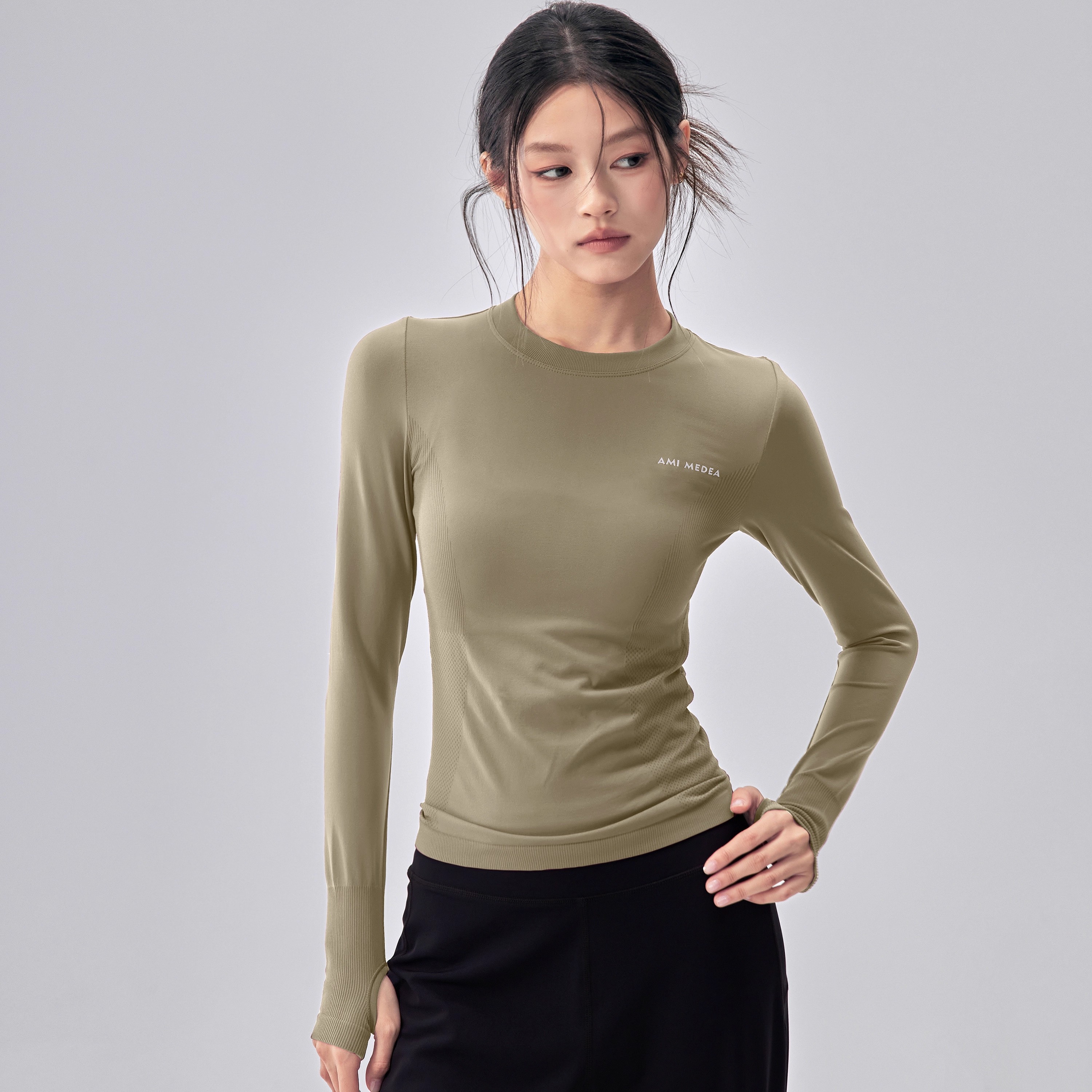 LULUVURU速干瑜伽服上衣紧身