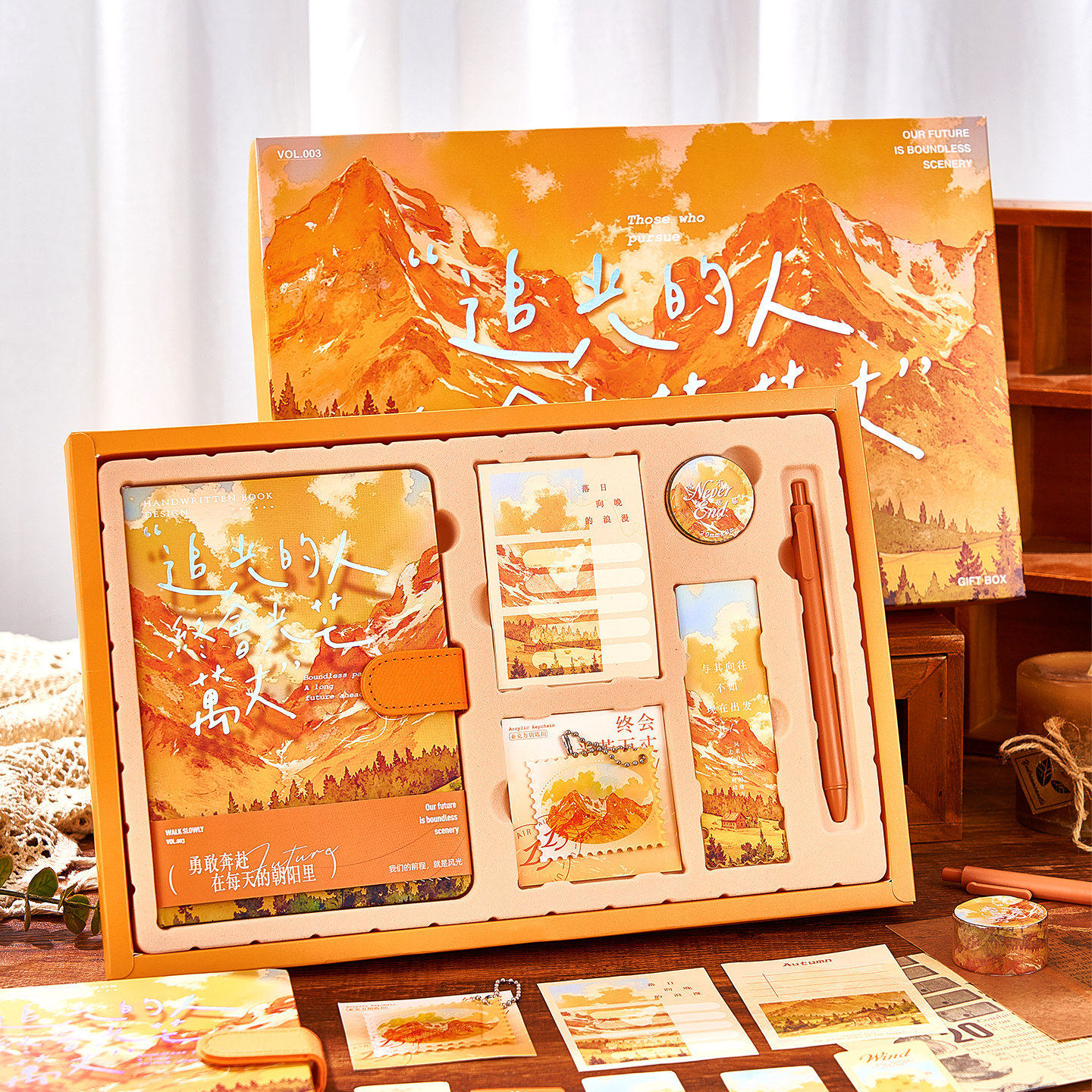 2026笔记本套装礼盒中考高考礼物创意ins风本子文具学习用品学校奖励老师学生实用礼品生日礼物送男生女孩