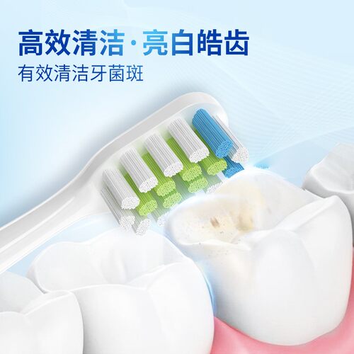 Usmart/优智适配千山电动牙刷替换头小野菊裙摆款Q5Q7Q8Q15/X1/S1