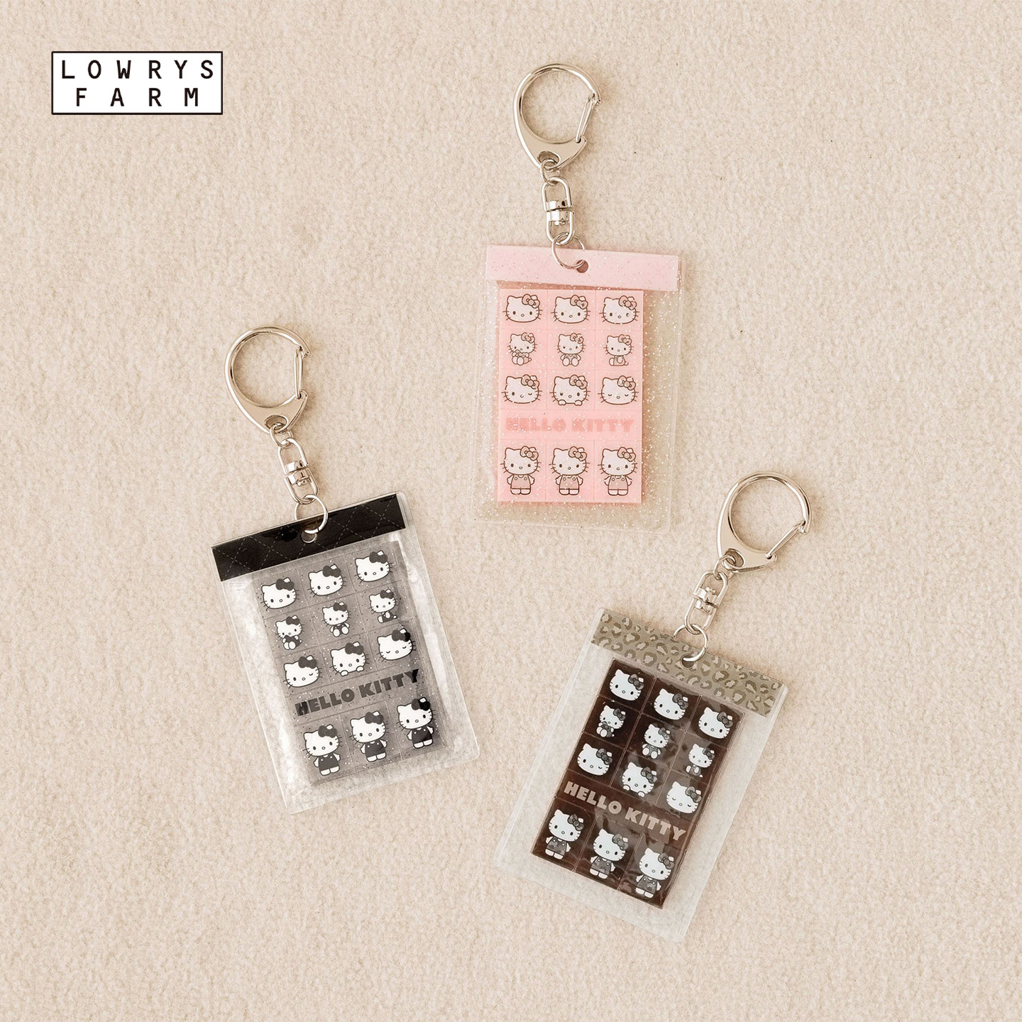 LOWRYS FARM Sanrio联名2025新款可爱个性Kitty装饰挂件599576