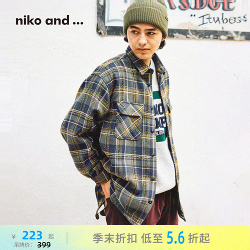 nikoand...2026春季新款衬衫