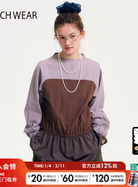 BUCH WEAR连衣裙女2026春季新款少女风多材质拼接分割短裙646002