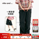 and 可两穿可拆卸2way工装 ...休闲裤 niko 女2025夏季 新款 裤 286614