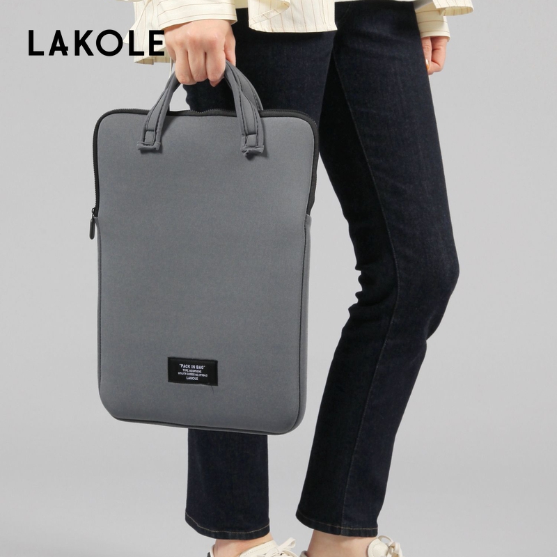 LAKOLE 2025年新款时尚简约便携立式平板电脑收纳包156551