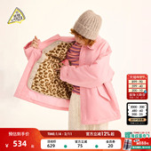YOU PIZZA棉服女2025冬季 SEE 新款 2WAY内胆可拆卸厚外套605691