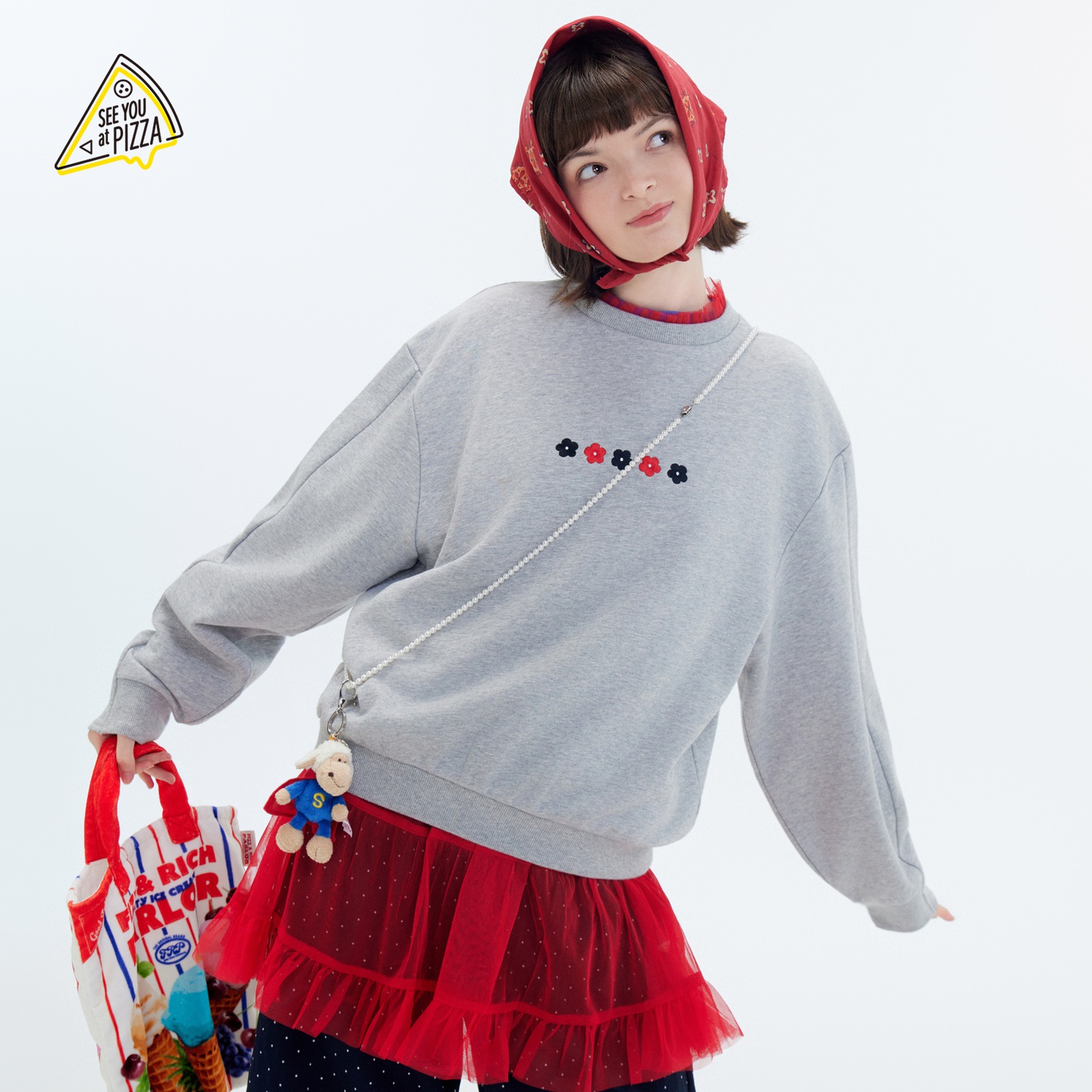 图片中的配饰配件均为搭配用，不做赠品销售