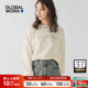 WORK T恤女2026春季 新款 GLOBAL 宽松字母流行长袖 上衣286082