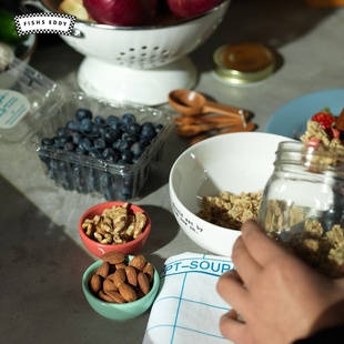 FISHS Colorware系列彩色ins风陶瓷家用迷你小号小碗947149 EDDY