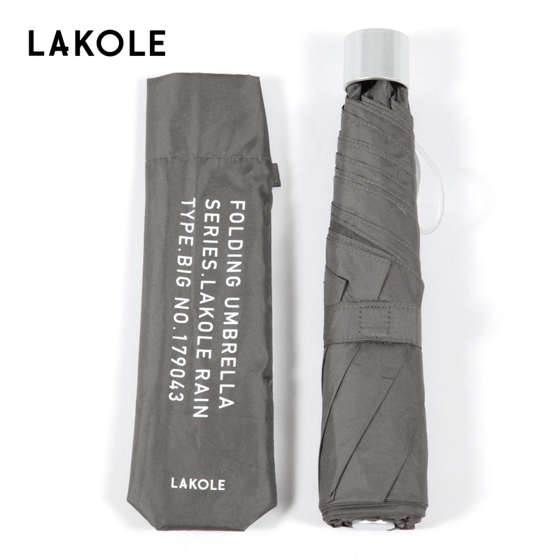 LAKOLE 雨伞2025春夏新款创意简约便携折叠伞102908