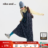 新款 niko 碎花吊带长裙654821 十五 2026春季 and ...连衣裙女