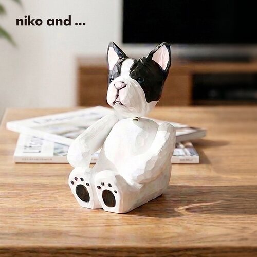 niko and ... 装饰摆件2026新款狗狗猫咪鹦鹉木制装饰品657045