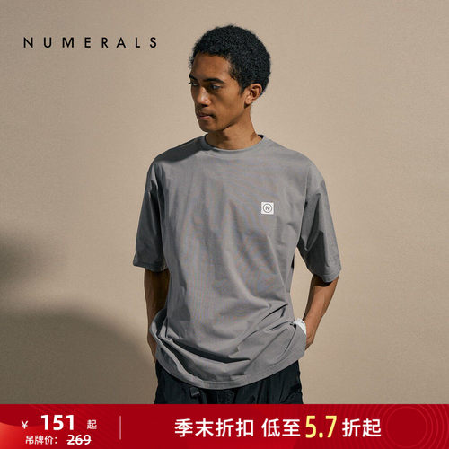 简约款白色T恤 圆领舒适透气
