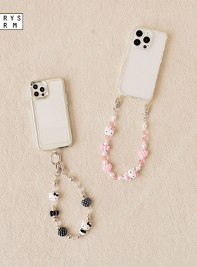 LOWRYS FARM Sanrio联名2025新款可爱创意Kitty手机挂绳599570