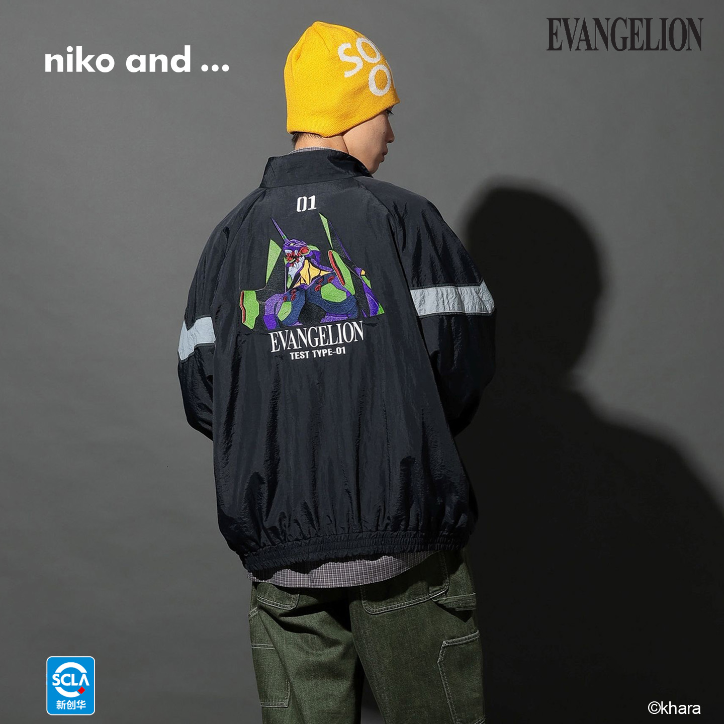 EVA联名夹克衫 潮酷有质感